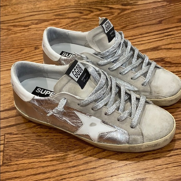 Wrinkled Silver Golden Gooses - Picture 1 of 8